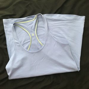 🌟 LULULEMON BLUE REVERSIBLE TANK